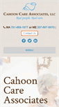 Mobile Screenshot of cahooncare.com